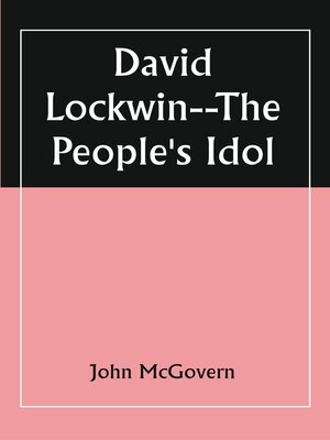 cover image of David Lockwin